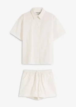 Gewebter Shorty aus reiner Baumwolle Damen Wäsche·Basics|Wäsche·Nachtwäsche