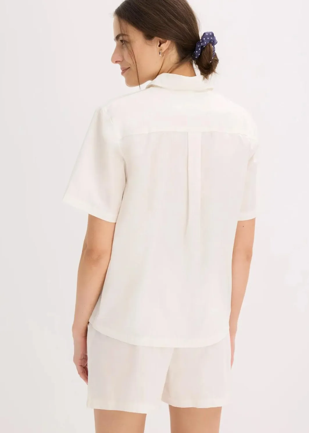 Gewebter Shorty aus reiner Baumwolle Damen Wäsche·Basics|Wäsche·Nachtwäsche