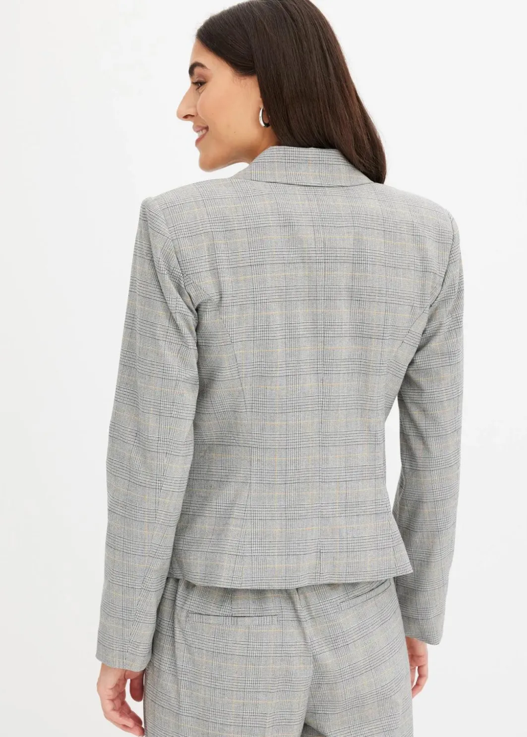 Damen bonprix Blazer|Bekleidung·Basics|Glencheck Blazer