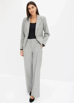 Damen bonprix Blazer|Bekleidung·Basics|Glencheck Blazer
