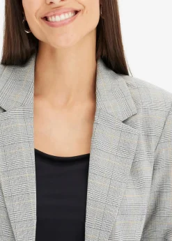 Damen bonprix Blazer|Bekleidung·Basics|Glencheck Blazer
