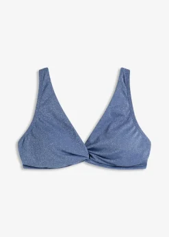 Damen bonprix Mix & Match|Bikinis|Glitzerndes Bikini Oberteil