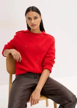 Damen bonprix Bekleidung·Umstandsmode|Pullover & Strickjacken|Grobstrickjacke