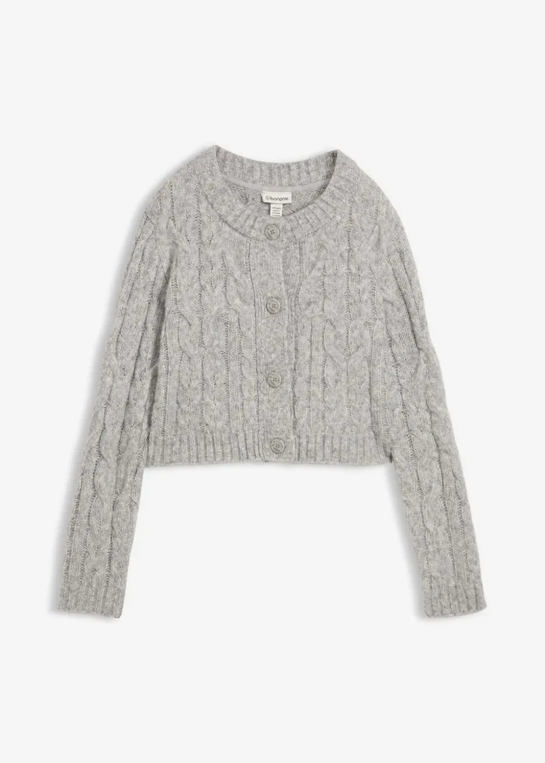 Outlet Grobstrickjacke aus weichem Woll-Mix Damen Strickmode|Pullover & Strickjacken
