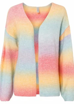Online Grobstrickjacke aus weichem Woll-Mix Damen Bekleidung·Umstandsmode|Strickmode