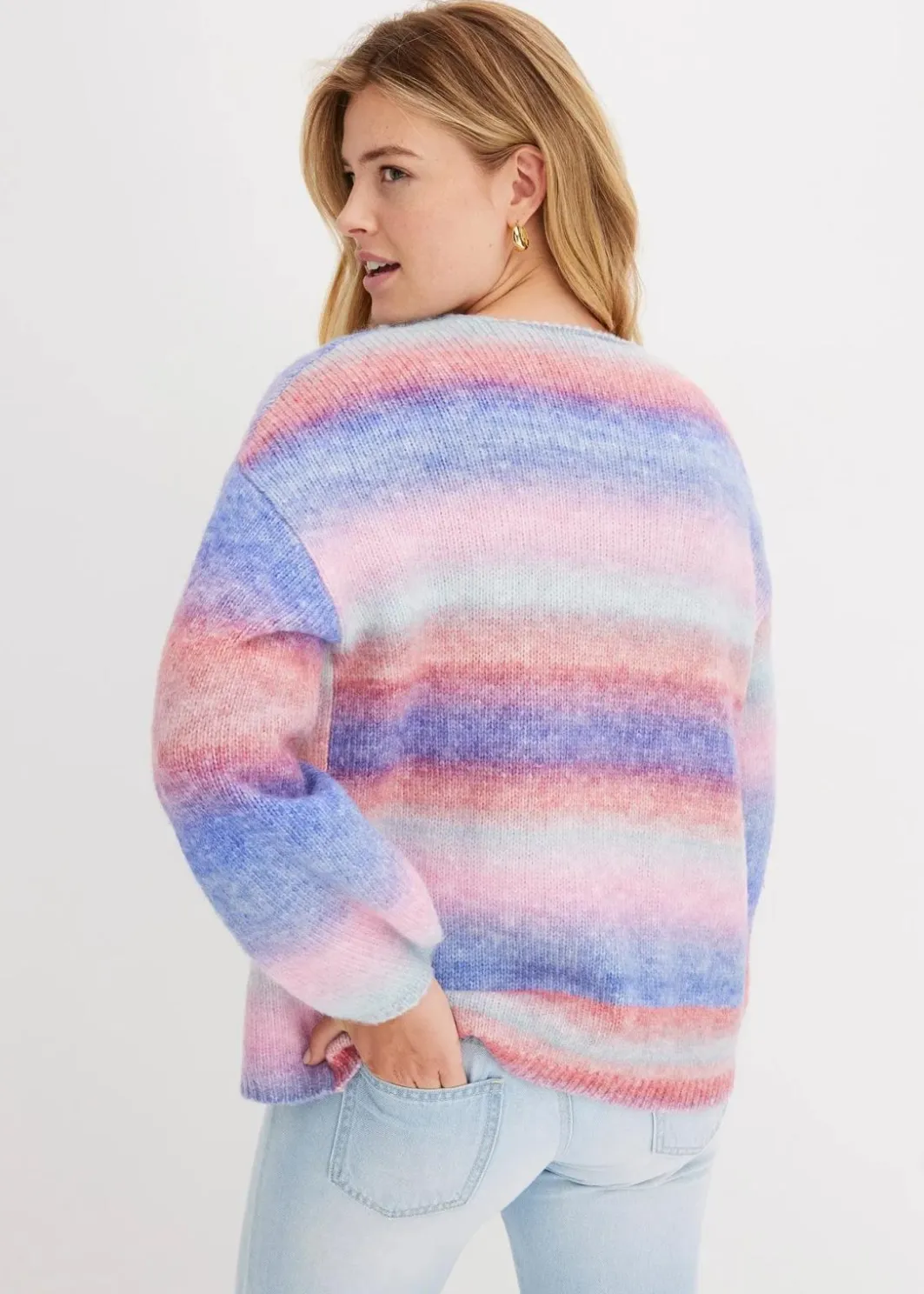 Outlet Grobstrickjacke aus weichem Woll-Mix Damen Bekleidung·Umstandsmode|Strickmode