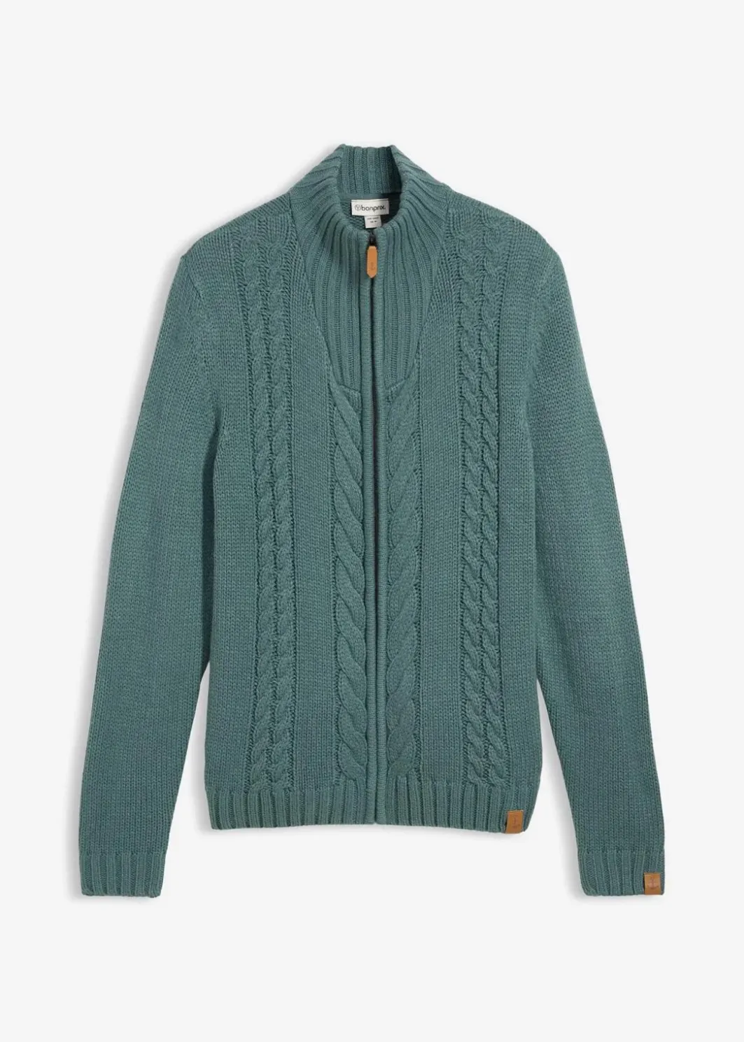 Outlet Grobstrickjacke mit Zopfmuster Herren Große Größen|Pullover & Strickjacken