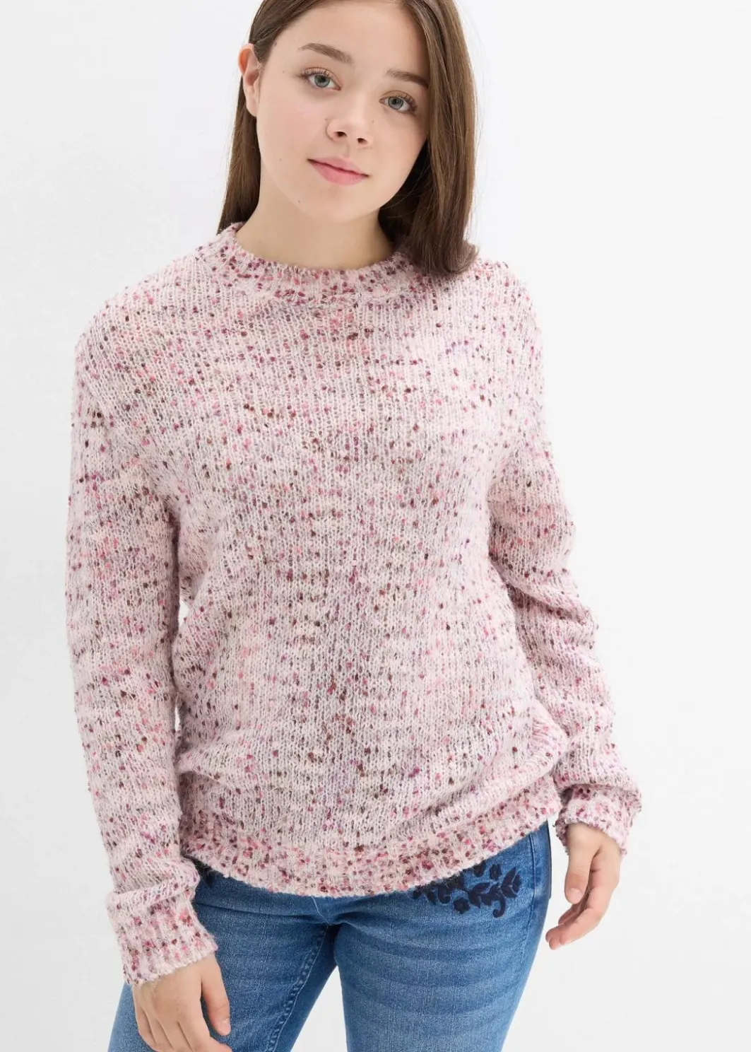 Outlet Grobstrick-Pullover Kinder Mädchen 9-16 Jahre·Sweat & Strick
