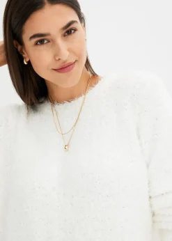 Damen bonprix Pullover & Strickjacken|Bekleidung·Jeans|Grobstrick-Pullover