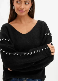 Damen bonprix Bekleidung·Umstandsmode|Bekleidung·Jeans|Grobstrick-Pullover