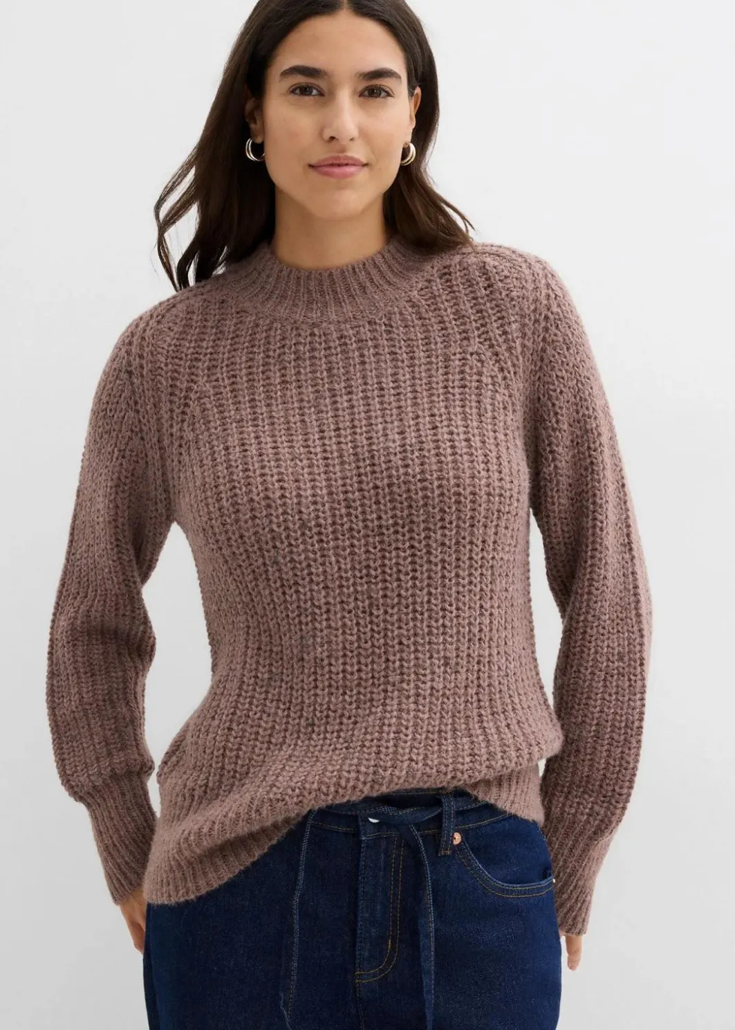 Hot Grobstrick-Pullover Damen Pullover & Strickjacken|Strickmode