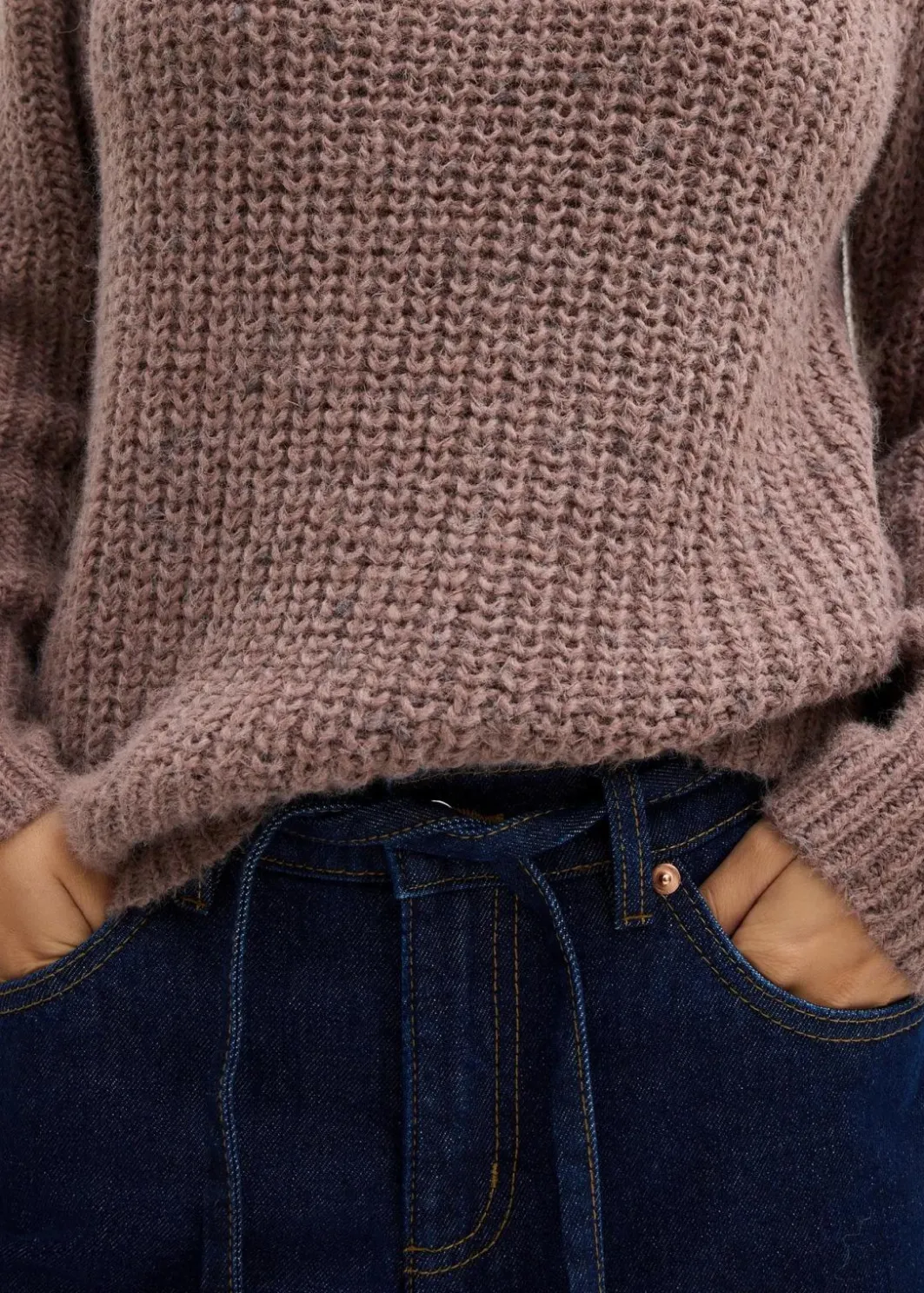 Hot Grobstrick-Pullover Damen Pullover & Strickjacken|Strickmode