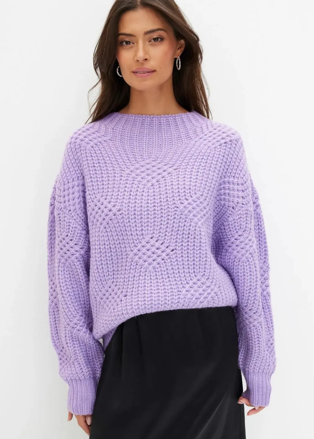 Damen bonprix Bekleidung·Umstandsmode|Strickmode|Grobstrick-Pullover