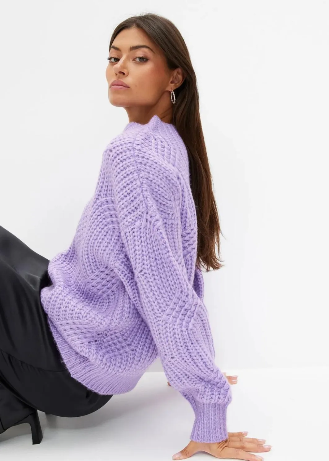 Damen bonprix Bekleidung·Umstandsmode|Strickmode|Grobstrick-Pullover