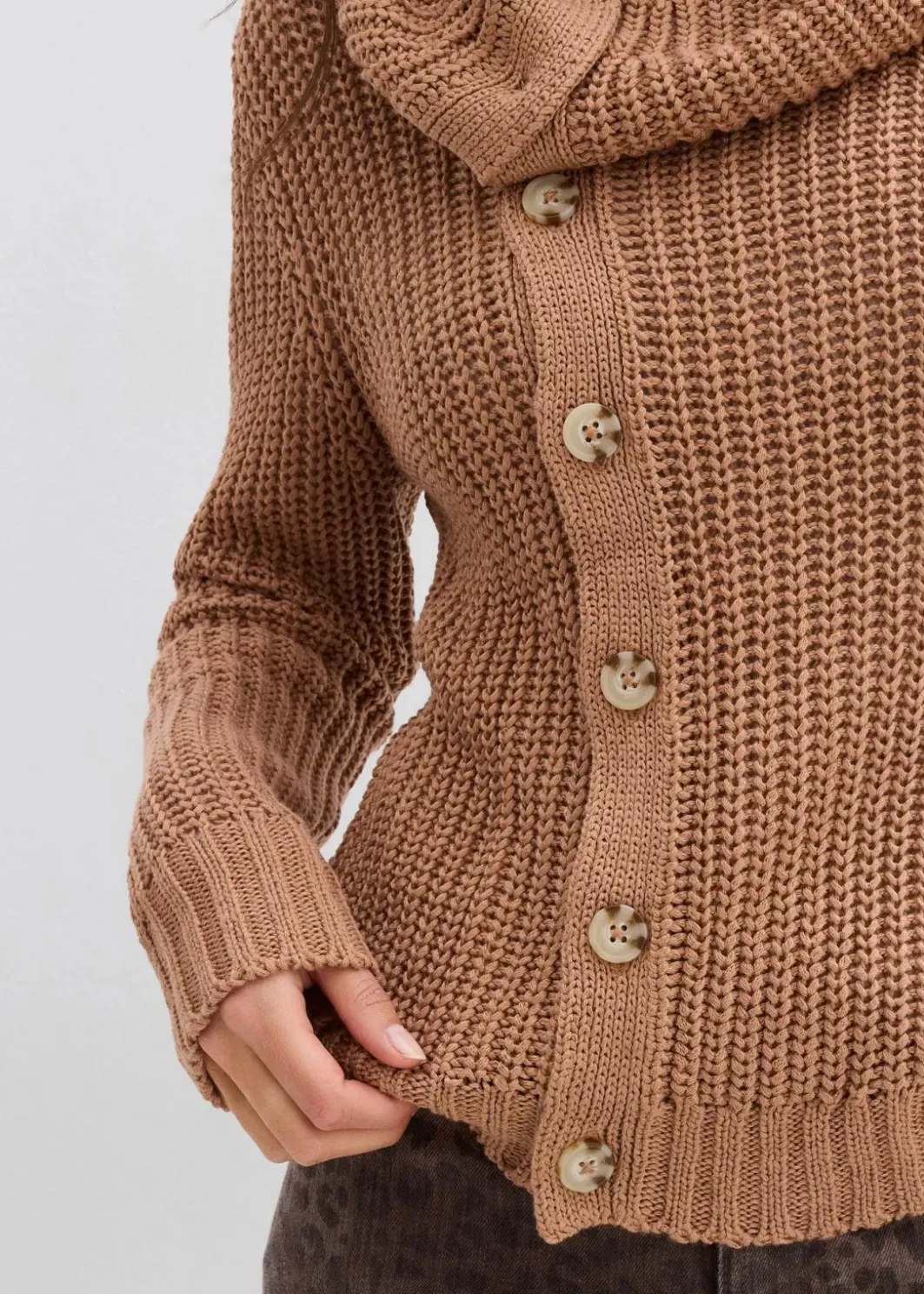 Damen bonprix Bekleidung·Umstandsmode|Bekleidung·Jeans|Grobstrick-Pullover