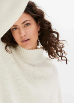 Damen bonprix Strickmode|Pullover & Strickjacken|Grobstrick-Pullover