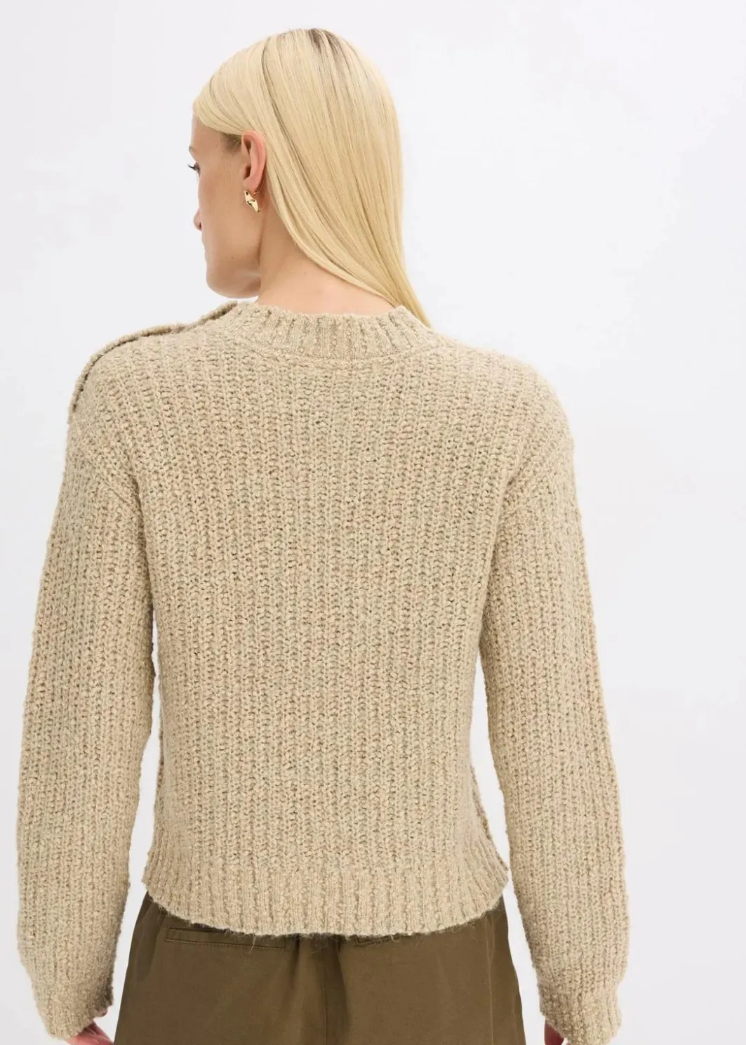 Damen bonprix Bekleidung·Umstandsmode|Bekleidung·Jeans|Grobstrick-Pullover