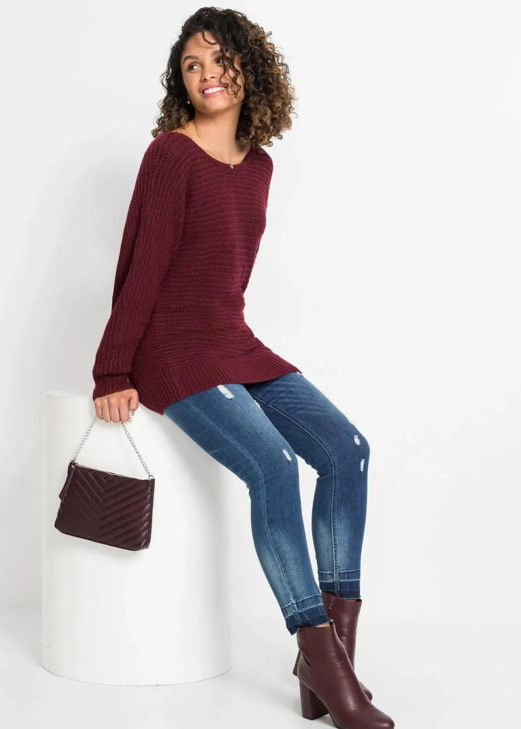 Discount Grobstrick-Pullover Damen Bekleidung·Umstandsmode|Bekleidung·Jeans