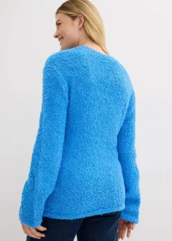 Damen bonprix Bekleidung·Umstandsmode|Bekleidung·Jeans|Grobstrick-Pullover aus kuscheligem Bouclé