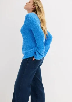 Damen bonprix Bekleidung·Umstandsmode|Bekleidung·Jeans|Grobstrick-Pullover aus kuscheligem Bouclé