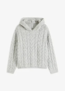 Clearance Grobstrick-Pullover aus weichem Woll-Mix Damen Nachhaltigere Materialien|Pullover & Strickjacken