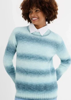 Hot Grobstrick-Pullover aus weichem Woll-Mix Damen Bekleidung·Umstandsmode|Strickmode