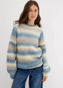 Outlet Grobstrick-Pullover aus weichem Woll-Mix Damen Bekleidung·Umstandsmode|Bekleidung·Jeans