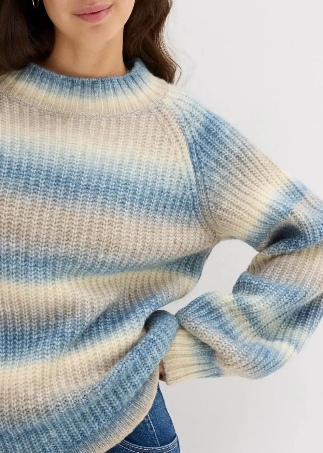 Outlet Grobstrick-Pullover aus weichem Woll-Mix Damen Bekleidung·Umstandsmode|Bekleidung·Jeans