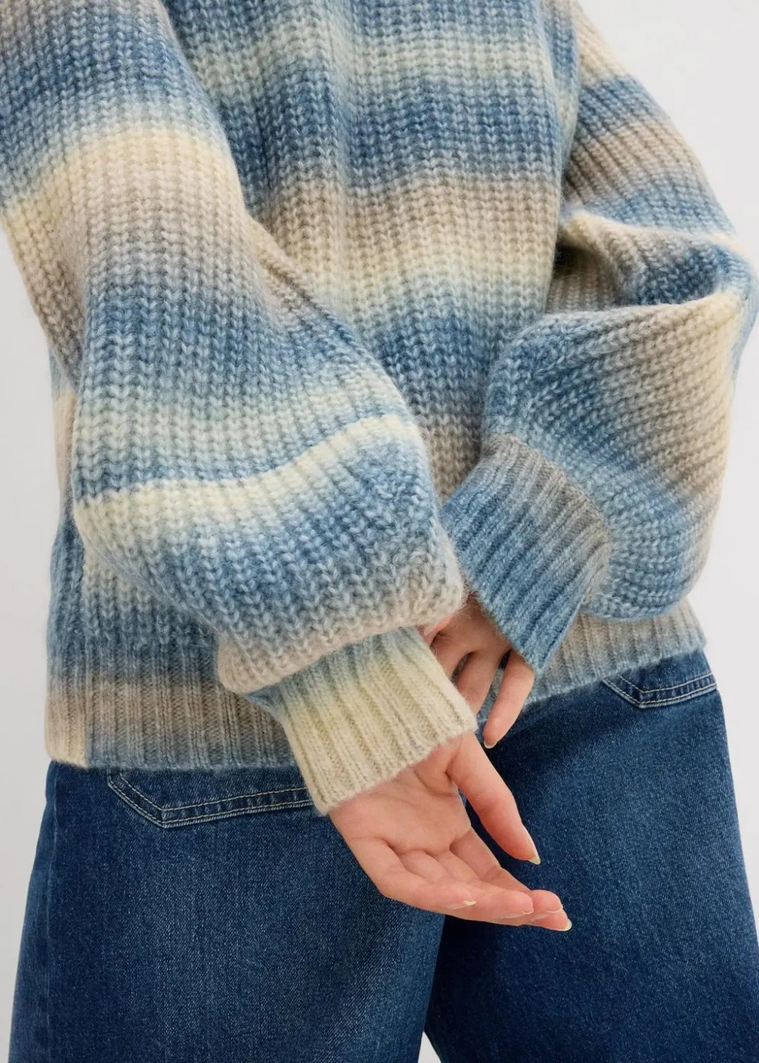 Outlet Grobstrick-Pullover aus weichem Woll-Mix Damen Bekleidung·Umstandsmode|Bekleidung·Jeans