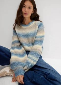 Outlet Grobstrick-Pullover aus weichem Woll-Mix Damen Bekleidung·Umstandsmode|Bekleidung·Jeans