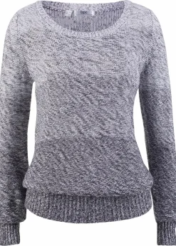Damen bonprix Pullover & Strickjacken|Strickmode|Grobstrick-Pullover mit Farbverlauf