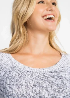 Damen bonprix Pullover & Strickjacken|Strickmode|Grobstrick-Pullover mit Farbverlauf
