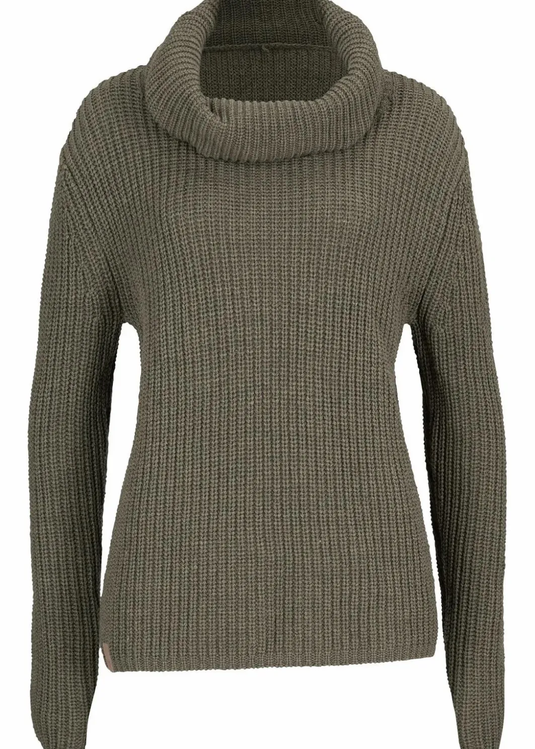 Damen bonprix Bekleidung·Umstandsmode|Bekleidung·Jeans|Grobstrick-Pullover mit weitem Kragen