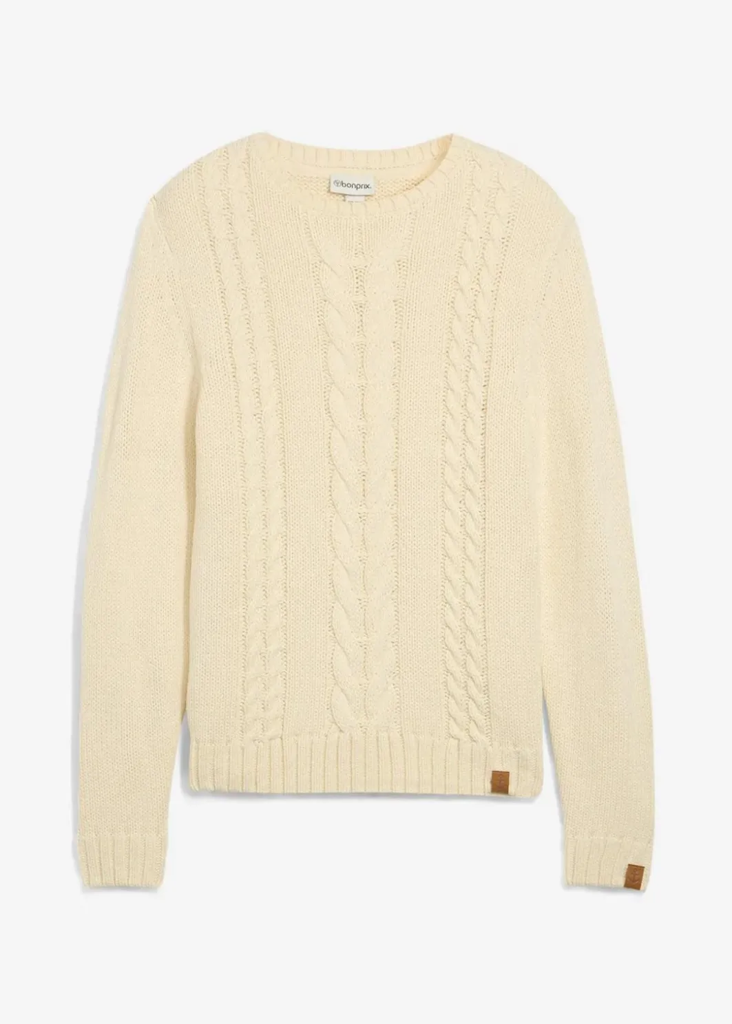 Hot Grobstrick-Pullover mit Zopfmuster Herren Pullover & Strickjacken|Große Größen
