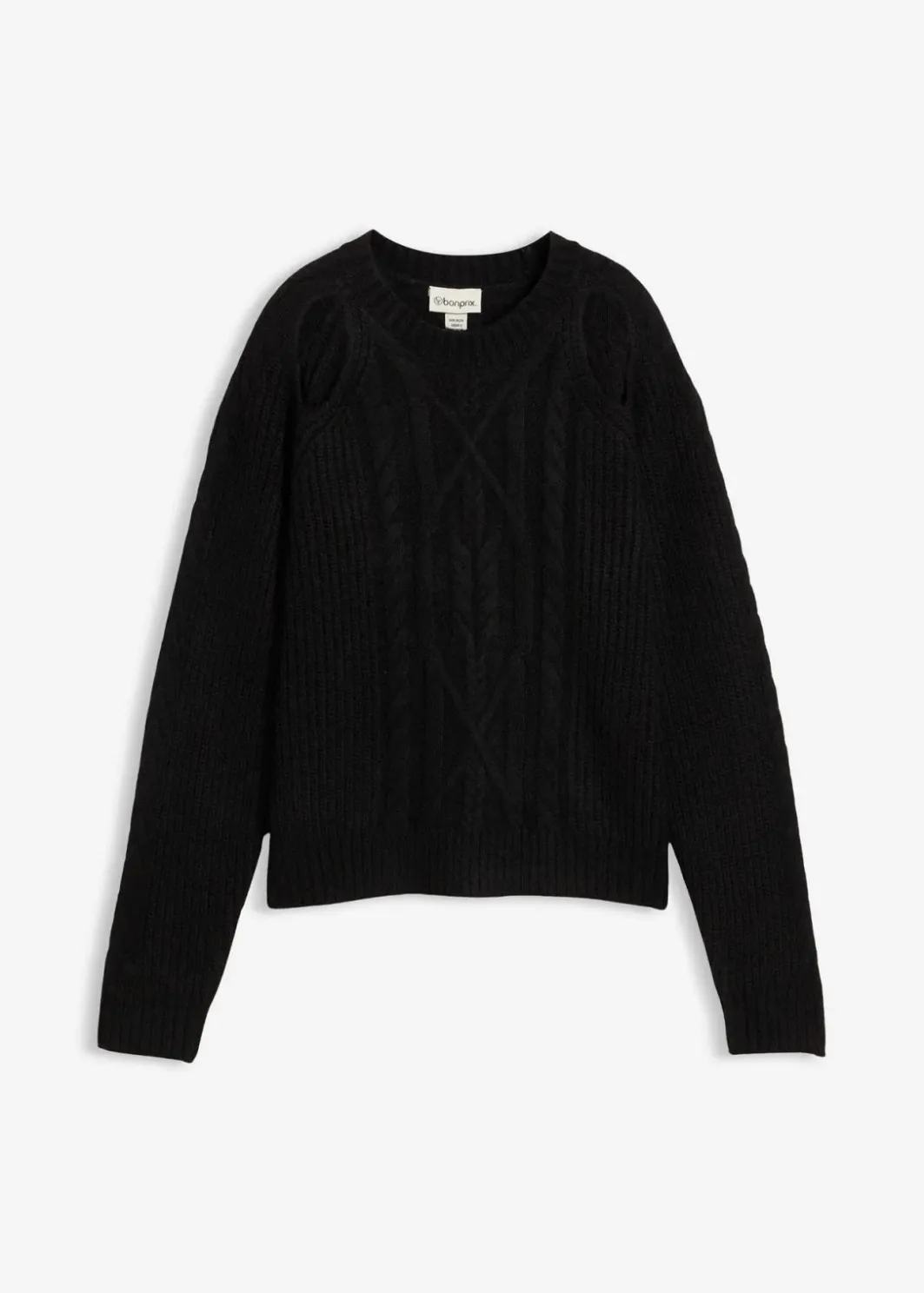 Damen bonprix Bekleidung·Umstandsmode|Strickmode|Grobstrick-Pullover mit Zopfmuster
