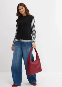 Best Grobstrick-Pullunder Damen Bekleidung·Umstandsmode|Pullover & Strickjacken