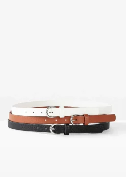 New Gürtel (3er Pack) Damen Gürtel