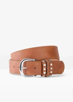 Sale Gürtel mit Nietendetail Damen Gürtel|Schuhe & Accessoires In Spezialgrößen·Gürtel