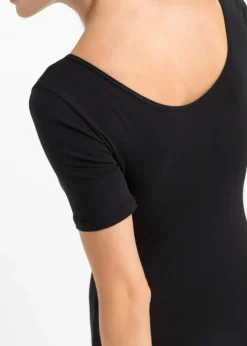 Hot Halbarm Body mit Baumwolle Damen Wäsche·Basics|Wäsche·Bodies