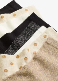 Clearance Halbsocken mit Lurex und Bio-Baumwolle (8er Pack) Damen Nachhaltigere Materialien|Socken & Strumpfhosen