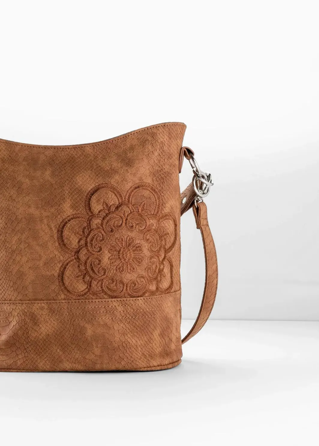Damen bonprix Taschen|Handtasche mit Stickerei