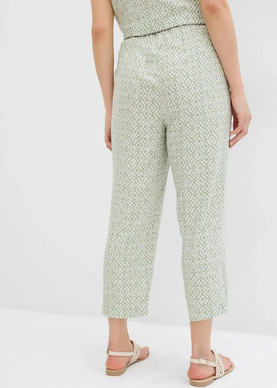 Outlet Haremshose aus fließender Viskose Damen Bekleidung·Kleider|Zweiteiler & Sets