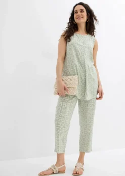 Outlet Haremshose aus fließender Viskose Damen Bekleidung·Kleider|Zweiteiler & Sets