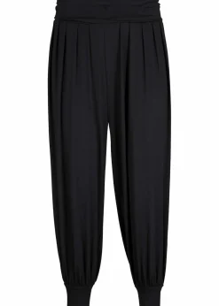 Best Haremshose aus softem Viskose-Mix Damen Bekleidung·Kleider|Hosen