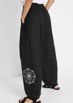 Best Haremshose aus Viskose Damen Bekleidung·Kleider|Hosen