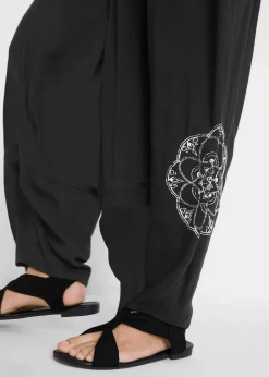 Best Haremshose aus Viskose Damen Bekleidung·Kleider|Hosen
