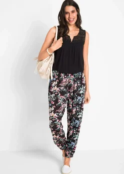 Discount Haremshose aus Viskose-Mix Damen Bekleidung·Kleider|Hosen
