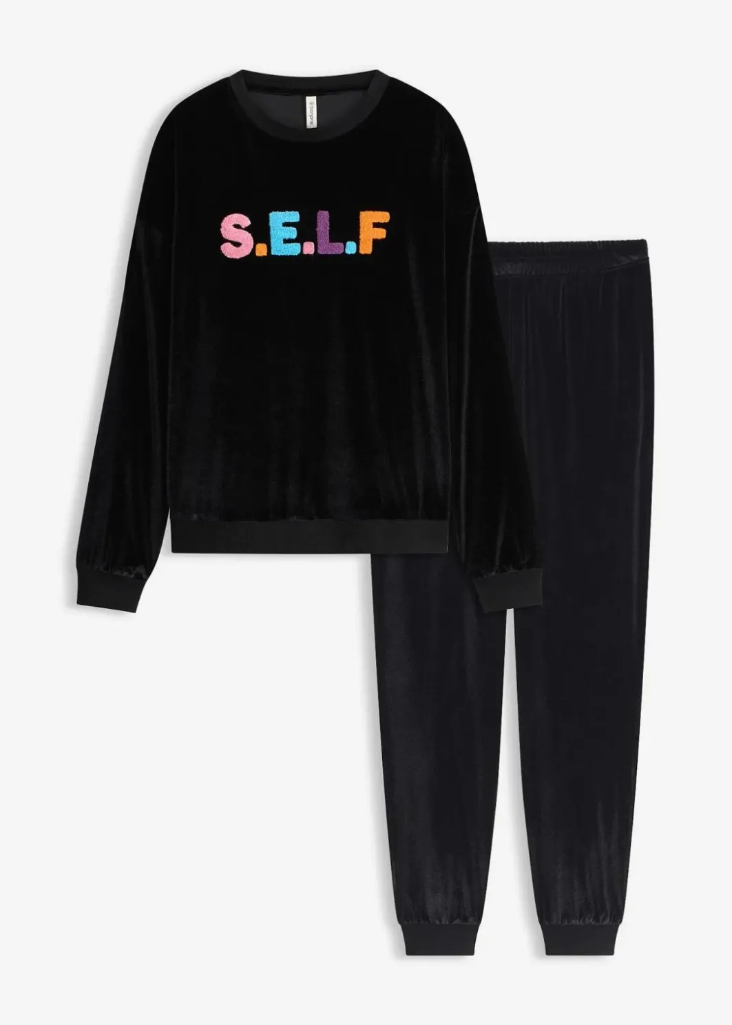 Damen bonprix Wäsche·Homewear|Wäsche·Nachtwäsche|Hausanzug aus Samt