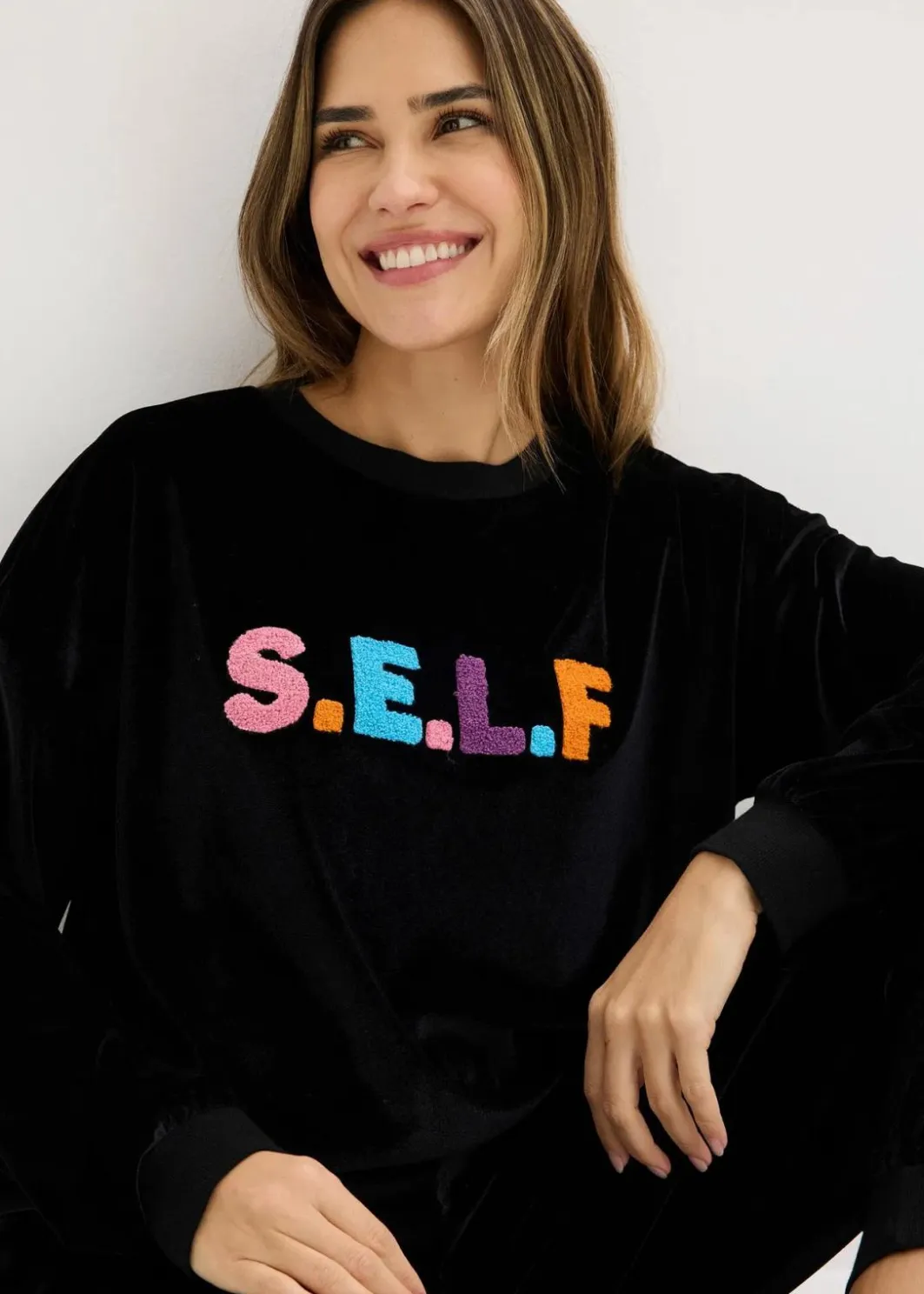 Damen bonprix Wäsche·Homewear|Wäsche·Nachtwäsche|Hausanzug aus Samt