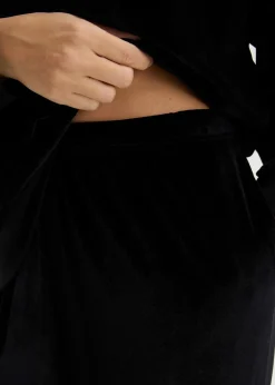 Damen bonprix Wäsche·Homewear|Wäsche·Nachtwäsche|Hausanzug aus Samt